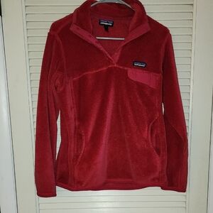Patagonia Dark Fuchsia Snap-T Fleece Pullover Women’s Medium